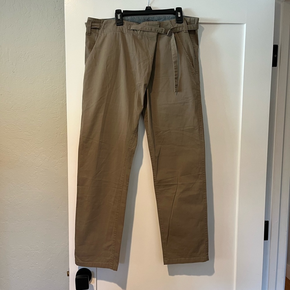 Vince Khaki wrap leg trouser Size 10